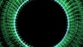 Circle Radial Patterns Green Audio Reactive L Animation Loop