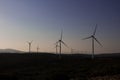 Footage of windmills farm and Aegean landscape in Sigacik / Seferihisar district of Izmir / Turkey.