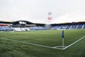Footbal soccer stadium of the Eredivisie team PEC Zwolle in the Netherlands on the inside. Royalty Free Stock Photo