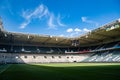Football arena Borussia-Park, home stadium of Borussia Monchengladbach Royalty Free Stock Photo
