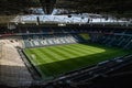 Football arena Borussia-Park, home stadium of Borussia Monchengladbach Royalty Free Stock Photo