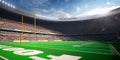 Football Arena Stadium Day Royalty Free Stock Photo