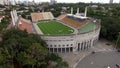 Football around the world, Pacaembu Stadium Sao Paulo Brazil