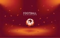 Football background vector illustration design Royalty Free Stock Photo