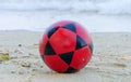 football on beach for Soccer sport