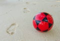 football on beach for Soccer sport