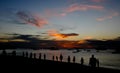 Football on the Beach at Sunset, Stone Town, Zanzibar