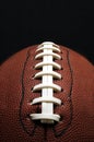 Football Closeup with Copy Space