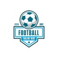 Football club emblem logo, Football team vector illustration. Eps2