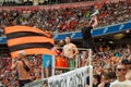 Football club Shakhtar Donetsk fans