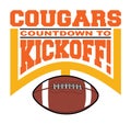 Football Countdown to Kickoff - Cougars