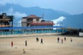 Football in Darjeeling.