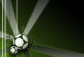 Football dark green elegance background