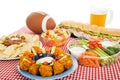 Football Feast Royalty Free Stock Photo