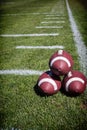 Football Field Royalty Free Stock Photo