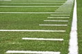 Football field Royalty Free Stock Photo