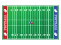 Football field Royalty Free Stock Photo