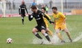 Football game between Eordaikos and Paok Royalty Free Stock Photo