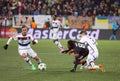 Football game Shakhtar Donetsk vs Bayern Munich Royalty Free Stock Photo