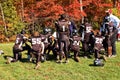 Football Half-time Pep Talk - 1 Royalty Free Stock Photo