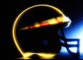 Football helmet Royalty Free Stock Photo