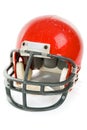 Football Helmet Isolated Royalty Free Stock Photo