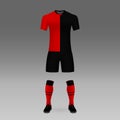 football kit. Vector illustration