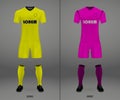 football kit 2018-19, shirt template for soccer jersey