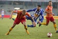 Football: Korona Kielce - Wisla Plock Royalty Free Stock Photo