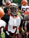 Football - little league quarterback