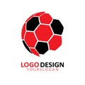 Football logo design,Vector