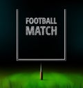 Football Match Royalty Free Stock Photo