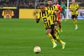 The football match of Bundesliga Borussia Dortmund vs Bayern Munich