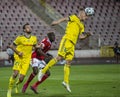 Football match between CSKA Sofia and BATE Royalty Free Stock Photo