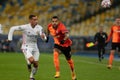 The football match of Group B of UEFA Champions League FC Shakhtar Donetsk vs Real Madrid FC