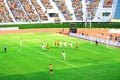 Football match between the most famous two universities in Thailand at a National Stadium 2