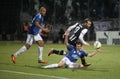 Football match between Paok and Atromitos (1-2)