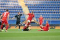 The football match of PFL Metalist 1925 vs Veres