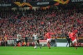 Football match of UEFA Europa League Benfica - Shakhtar