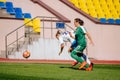 Football match of Women Professional league of Ukraine Zhitlobud-2 - Karpaty