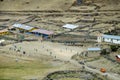 Football at 4.000 metres above sea level, Lares Trek, Peru