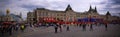 Football museum at Red Square in Moscow at FIFA football world cup, 2018, Russia Royalty Free Stock Photo