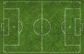 Football Pitch Royalty Free Stock Photo