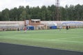 Football practice on the field football practice on the field - Russia Berezniki 25 Jul 2017