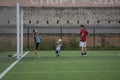 Football practice on the field football practice on the field - Russia Berezniki 25 Jul 2017