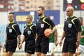Football referees Royalty Free Stock Photo