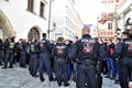 Police in Munich riot control football 4