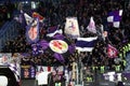 Football: Serie A 2023-2024 - Match day 15 - AS ROMA VS FIORENTINA Olympic Stadium in Rome on 10th december 2023 Royalty Free Stock Photo