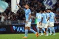 Football: Serie A 2022 2023 soccer match SS LAZIO VS LECCE at Olympic stadium in Rome