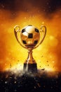 Football shampionship background Royalty Free Stock Photo